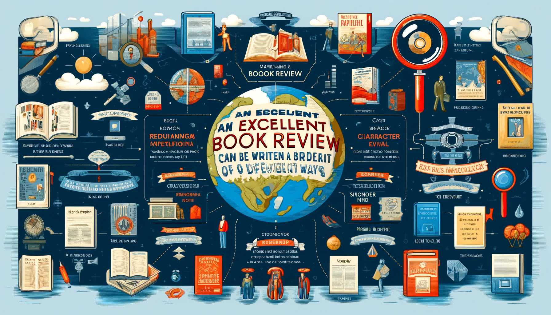 AN EXCELLENT BOOK REVIEW CAN BE WRITTEN IN A LOT OF DIFFERENT WAYS.