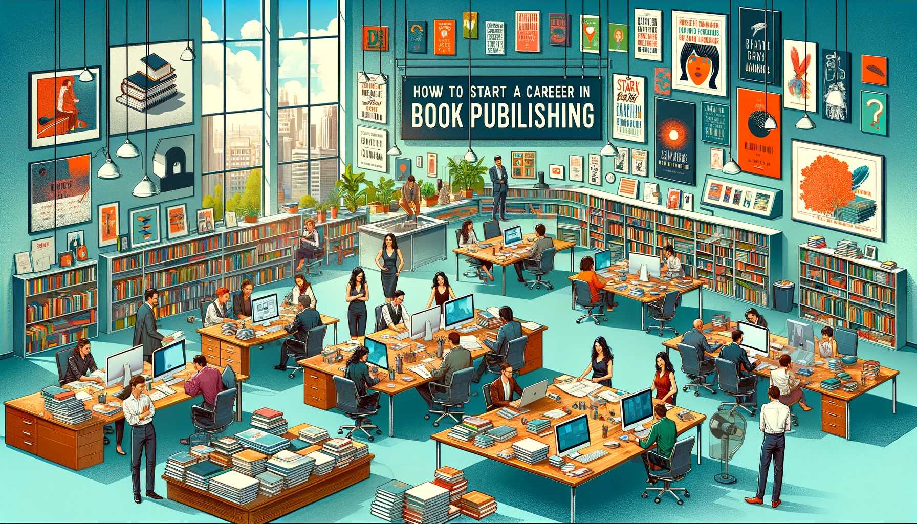 How to Start a Career in Book Publishing