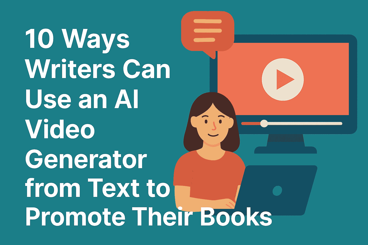 10 Ways Writers Can Use an AI Video Generator from Text to Promote Their Books