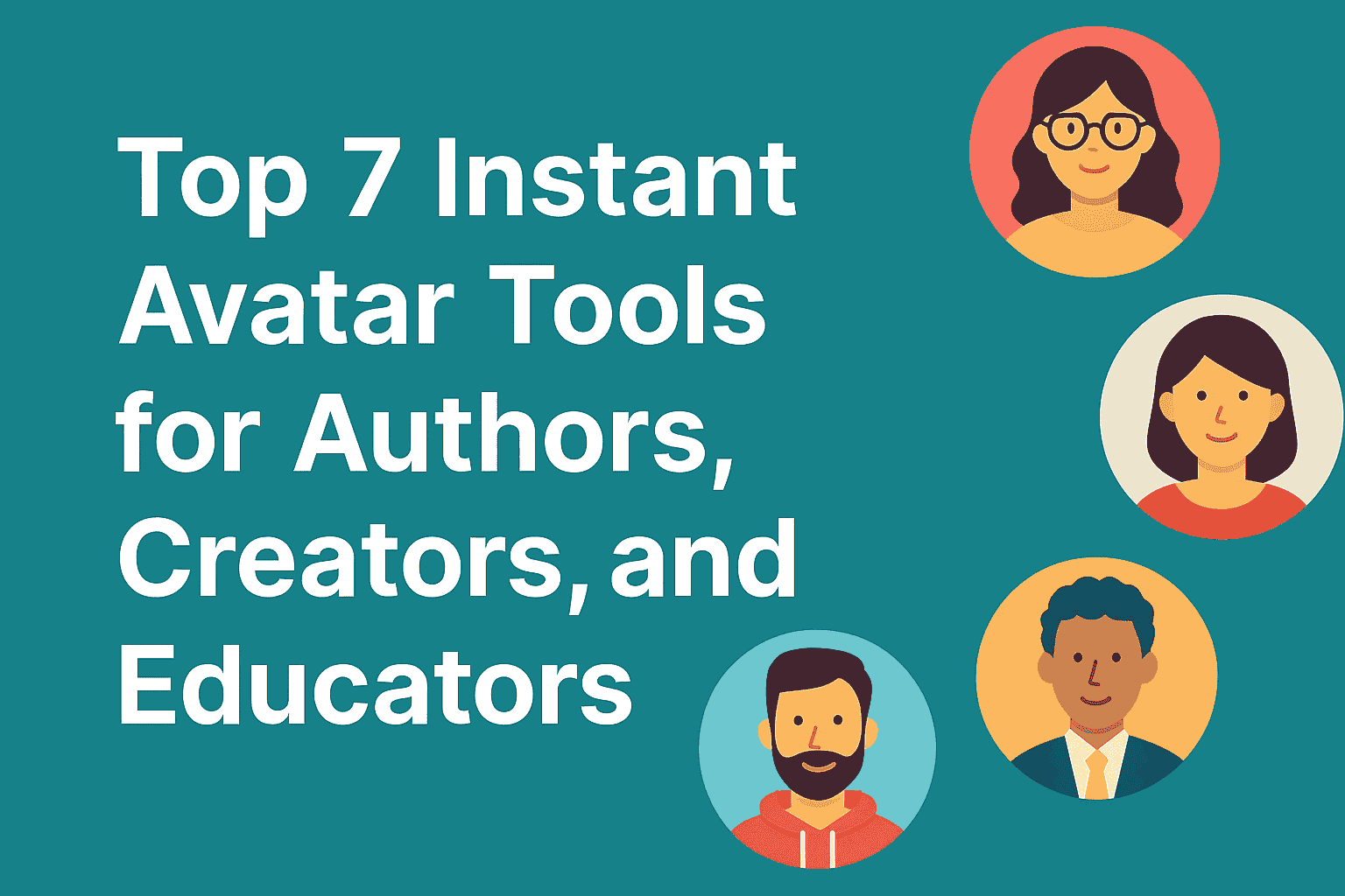 Top 7 Instant Avatar Tools for Authors, Creators, and Educators