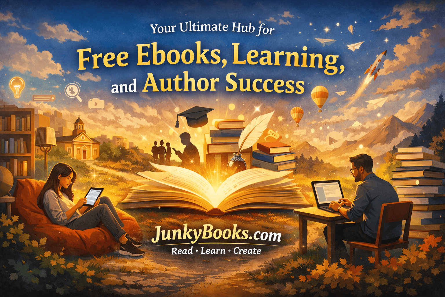 Your Ultimate Hub for Free Ebooks, Learning, and Author Success