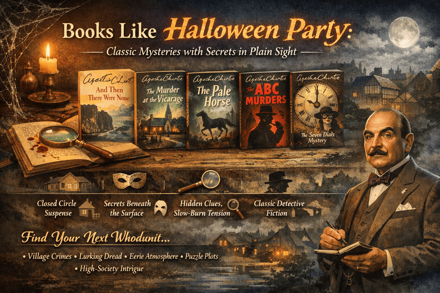 Books Like Halloween Party: Classic Agatha Christie Mysteries to Read Next