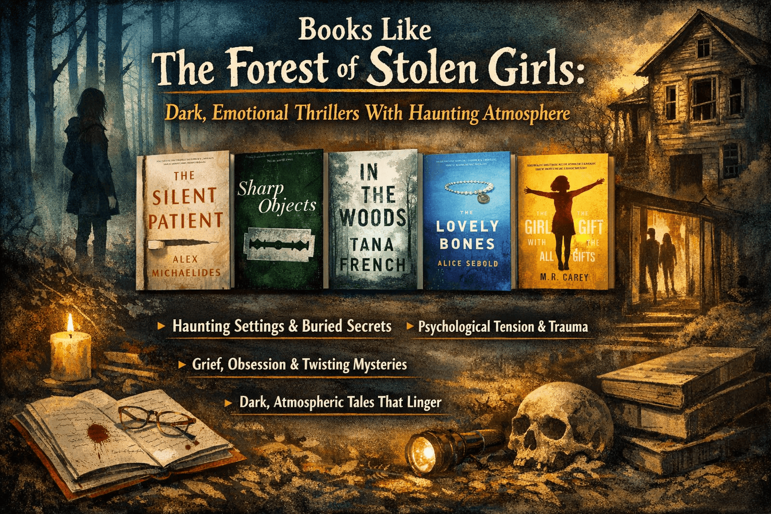 Books Like The Forest of Stolen Girls: Dark, Emotional Thrillers With Haunting Atmosphere