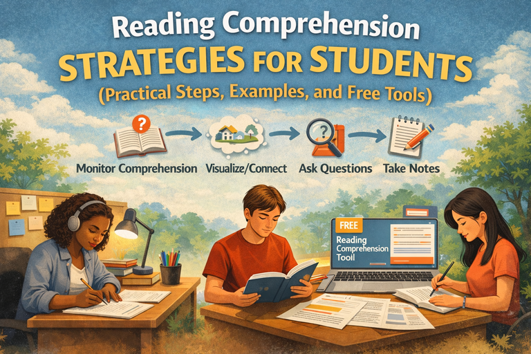 Reading Comprehension Strategies for Students | Examples & Tools