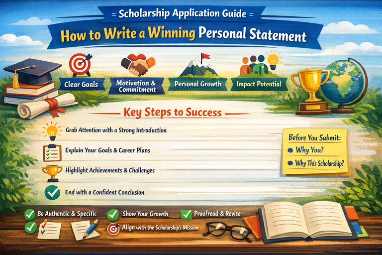 Scholarship Application Guide: How to Write a Winning Personal Statement