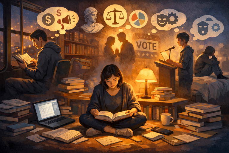 The Invisible Curriculum: What Students Learn Outside Classrooms Using Free Books