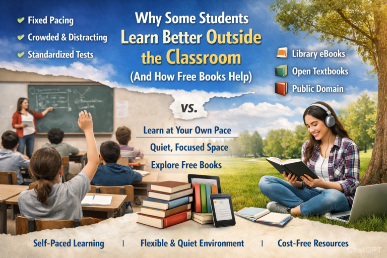 Why Some Students Learn Better Outside the Classroom (And How Free Books Help)