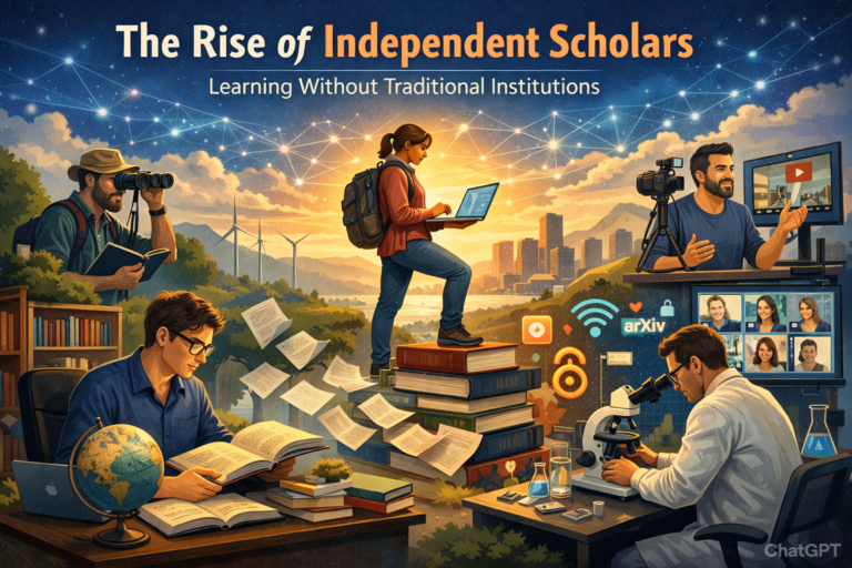 The Rise of Independent Scholars: Learning Without Traditional Institutions