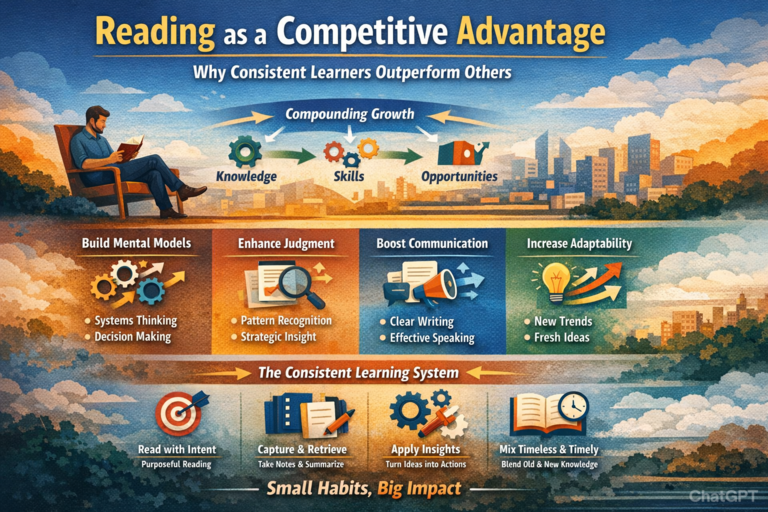 Reading as a Competitive Advantage: Why Consistent Learners Outperform Others