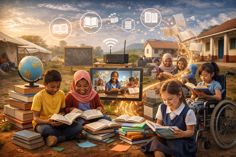 How Free Books Help Reduce Educational Inequality Worldwide