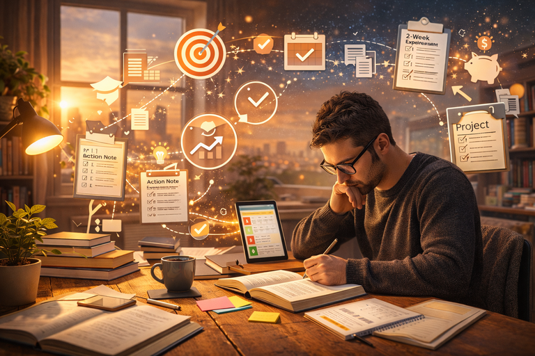 Turning Reading Into Action: How to Apply What You Learn From Books