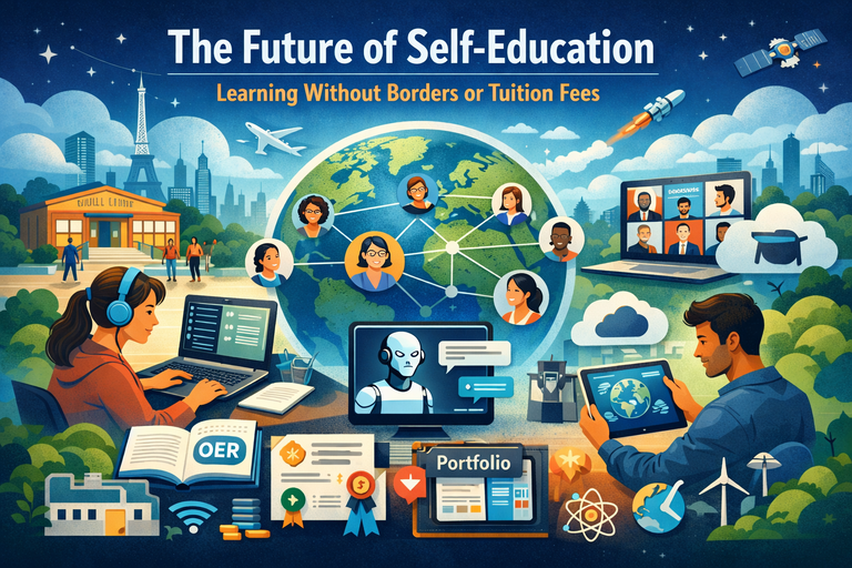 The Future of Self-Education: Learning Without Borders or Tuition Fees