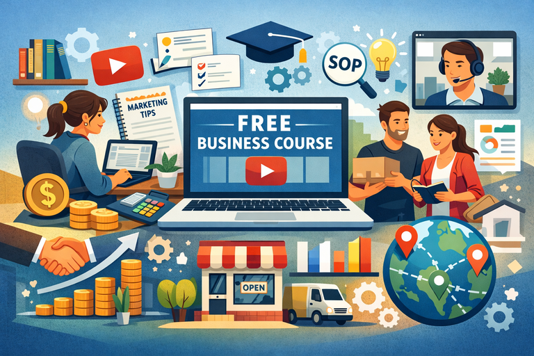 The Impact of Free Educational Resources on Small Businesses and Entrepreneurs