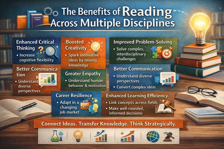 The Benefits of Reading Across Multiple Disciplines