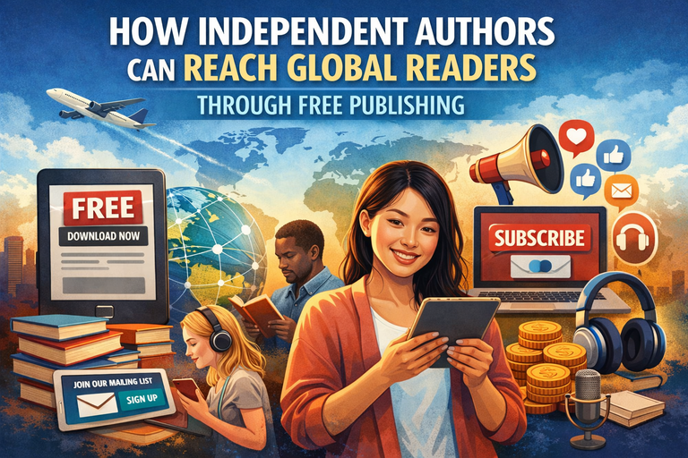 How Independent Authors Can Reach Global Readers Through Free Publishing