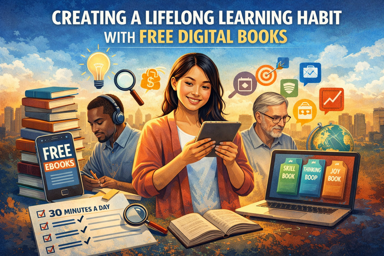 Creating a Lifelong Learning Habit With Free Digital Books
