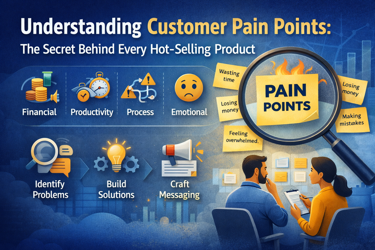 Understanding Customer Pain Points: The Secret Behind Every Hot-Selling Product