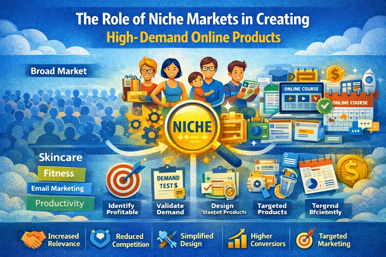 The Role of Niche Markets in Creating High-Demand Online Products