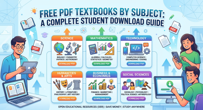 Free PDF Textbooks by Subject: A Complete Student Download Guide