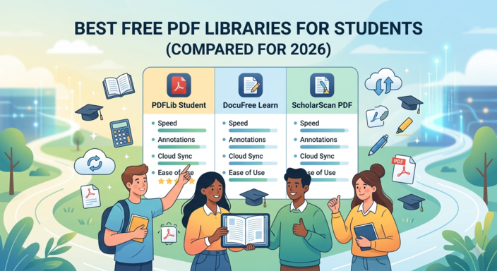 Best Free PDF Libraries for Students (Compared for 2026)
