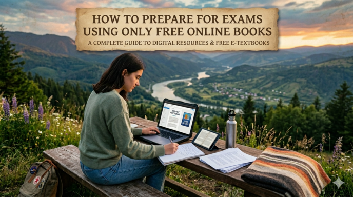 How to Prepare for Exams Using Only Free Online Books