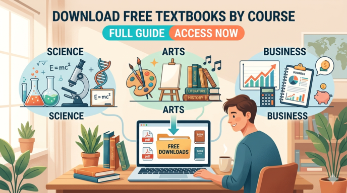 Download Free Textbooks by Course (Science, Arts, Business) – Full Guide