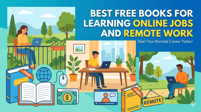 Best Free Books for Learning Online Jobs and Remote Work