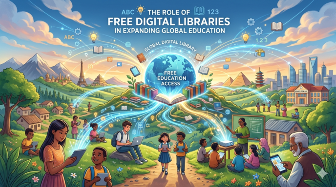 The Role of Free Digital Libraries in Expanding Global Education