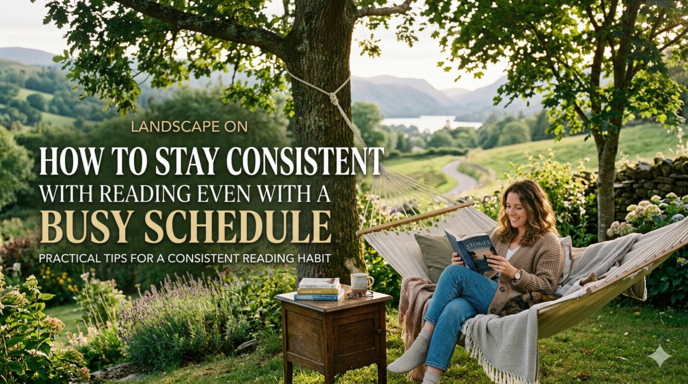 How to Stay Consistent With Reading Even With a Busy Schedule