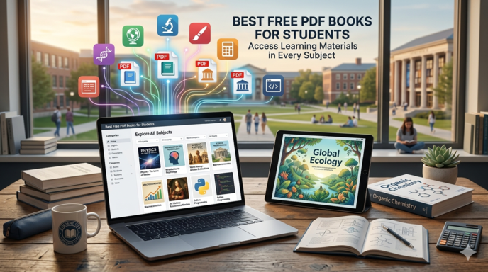 Best Free PDF Books for Students in Every Subject