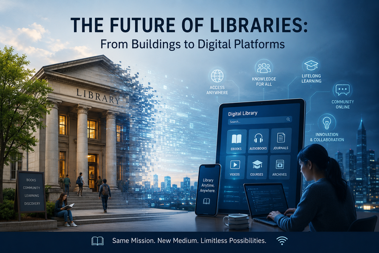 The Future of Libraries: From Buildings to Digital Platforms