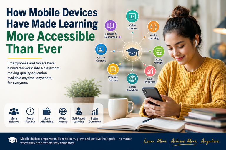 How Mobile Devices Have Made Learning More Accessible Than Ever